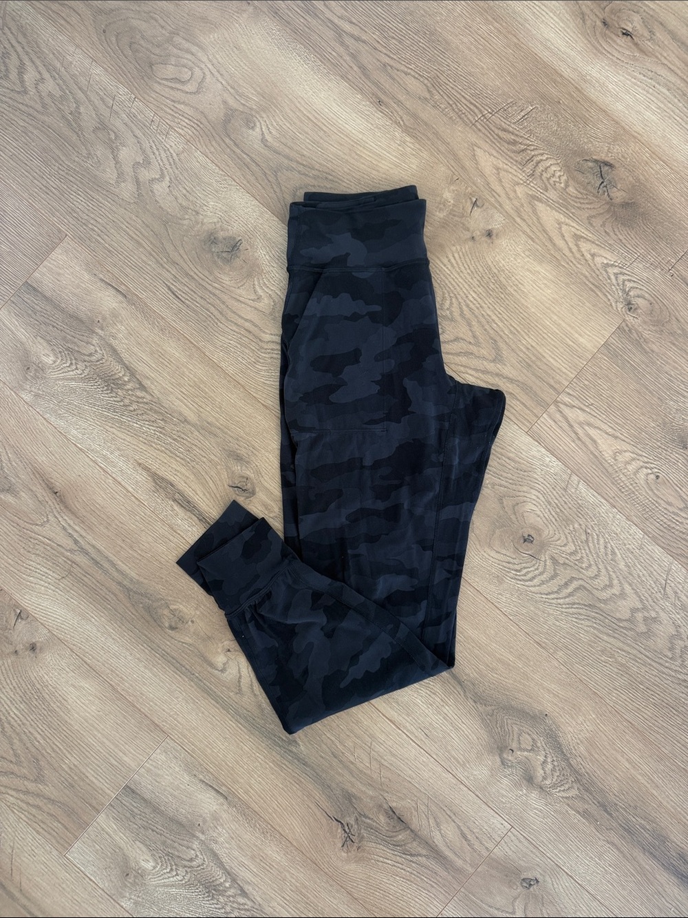 lululemon athletica Black Camo Align joggers